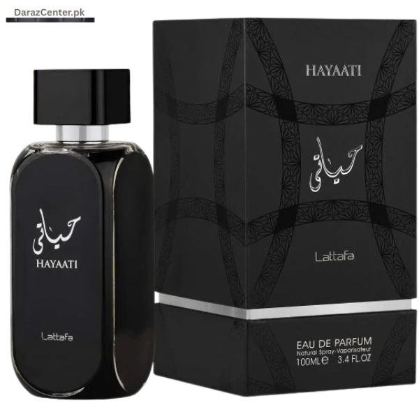 Lattafa Hayati Black Edp 100ml | 03090007010 | DarazCenter.Pk