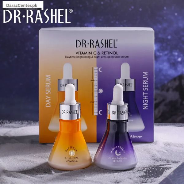 DR Rashel Vitamin C & Retinol facial serum | 03090007010 | DarazCenter.Pk