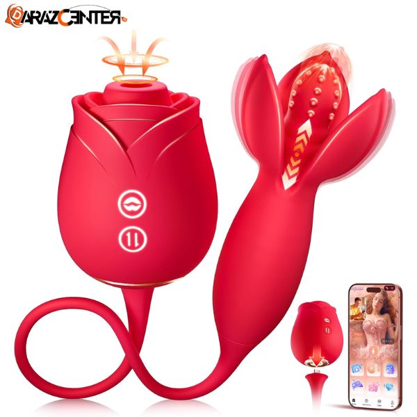 MOOLIGIRL Rose Toys Couple Vibrator | 03090007010 | DarazCenter.Pk