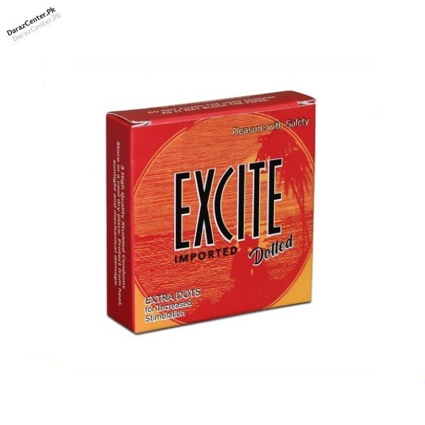 Excite Extra Dotted Imported Condoms In Pakistan | 03090007010 | DarazCenter.Pk