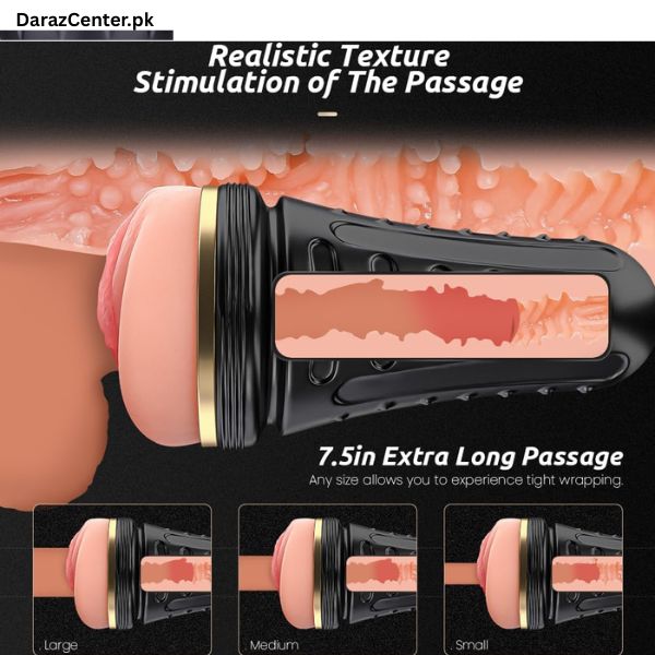 Masturbator Kingdemer Realistic Pocket Pussy with 7.5in Depth | 03090007096 | DarazCenter.Pk
