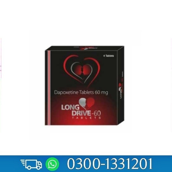 Long Drive Dapoxetine 60mg Tablets in Pakistan | 03001331201 | DarazCenter.Pk