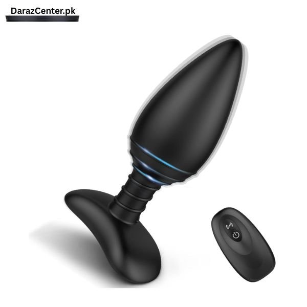 Strong Vibrating Butt Plug With Remote Control | 03090007010 | DarazCenter.Pk