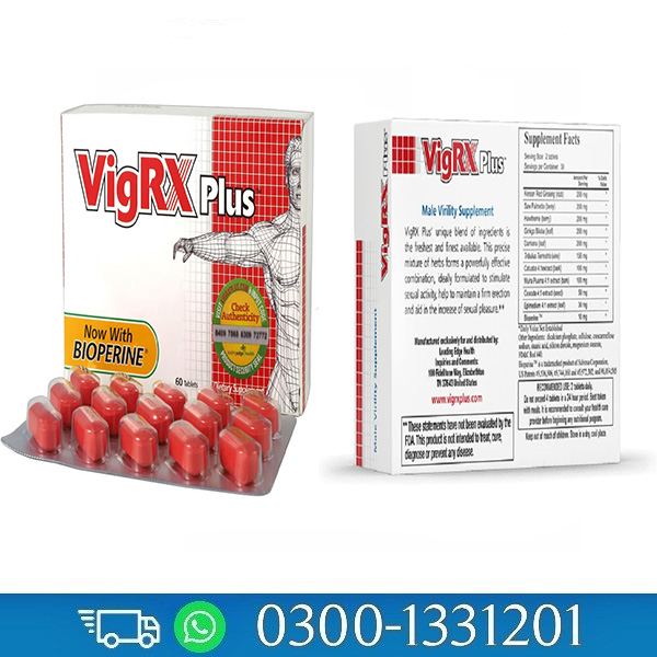 Vigrx Plus Capsules In Pakistan | 03001331201 | DarazCenter.Pk