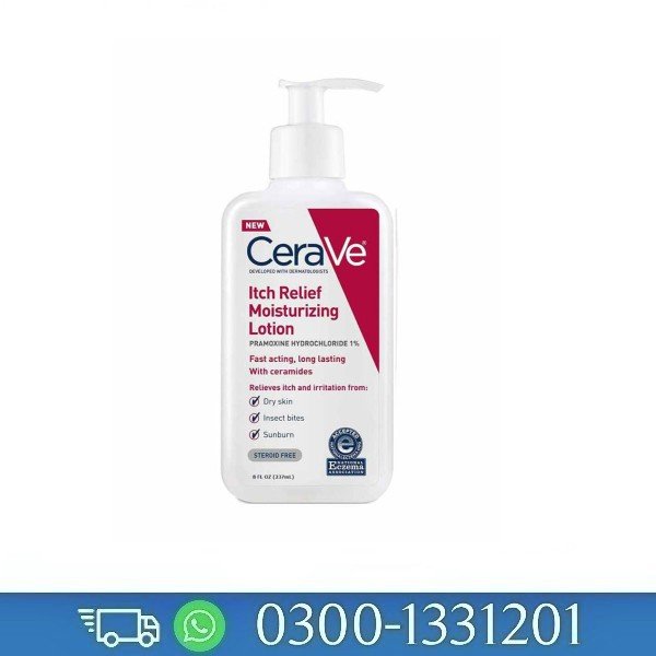 CeraVe Itch Relief Moisturizing Lotion (Original Quality) In Pakistan | 03090007010 | DarazCenter.Pk
