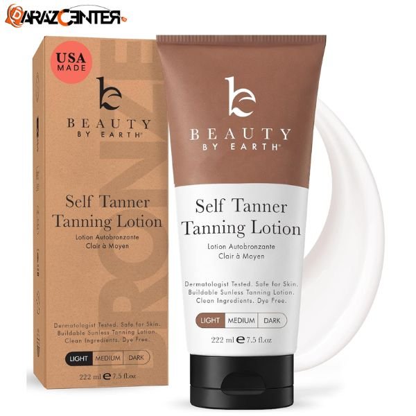 Beauty by Earth Tanning Lotion Self Tanner 222ml | 03090007010 | DarazCenter.Pk