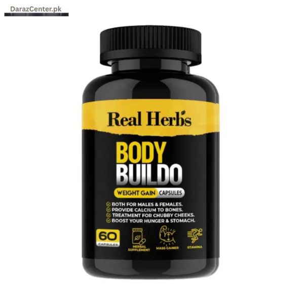 Body Buildo Weight Gain Capsules | 03090007010 | DarazCenter.Pk