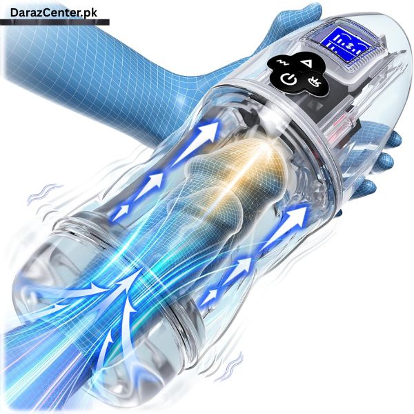 Automatic Male Masturbator Sex Toy Penis Stroker with 10 Vibrating | 03090007096 | DarazCenter.Pk