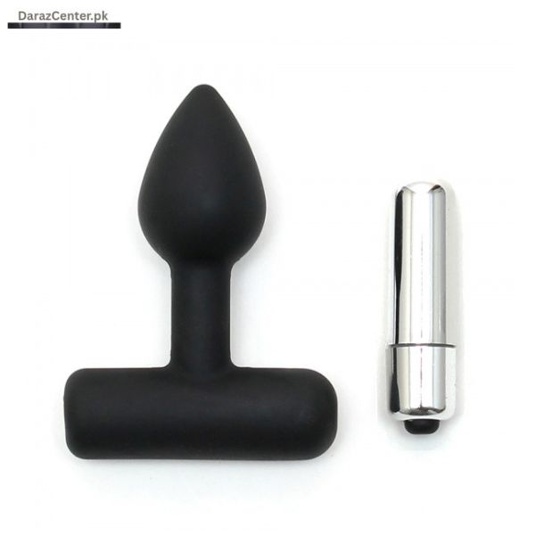 Anal Plug With Vibrating Bullets Sex Toys | 03090007010 | DarazCenter.Pk