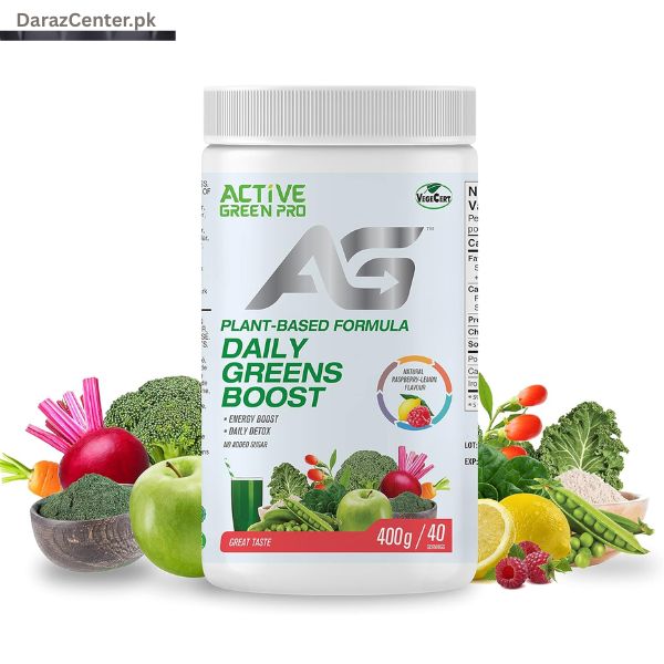 Active Green Pro Greens Powder 400g | 03038607180 | DarazCenter.Pk
