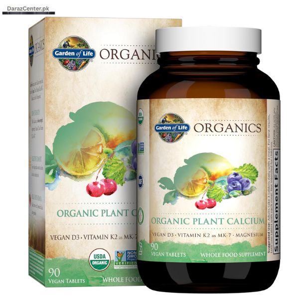 Garden of Life Calcium Supplement | 03090007010 | DarazCenter.Pk