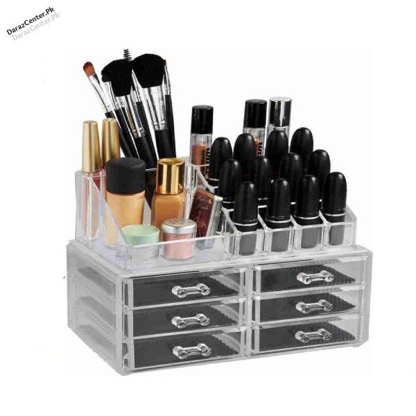 6 Drawers Cosmetic Storage Box | 03090007010 | DarazCenter.Pk