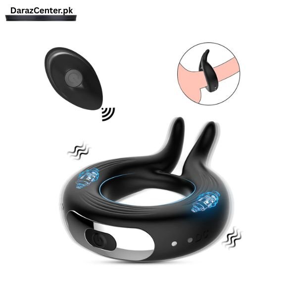 Wireless Remote Control Vibrating Cock Ring | 03090007010 | DarazCenter.Pk