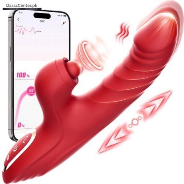 Rabbit Vibrator Thrusting Dildo for Women | 03090007010 | DarazCenter.Pk