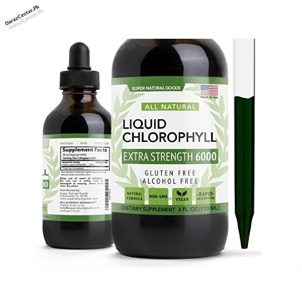 All-Natural Conc Chlorophyll Liquid Drops in Pakistan | 03001331201 | DarazCenter.Pk