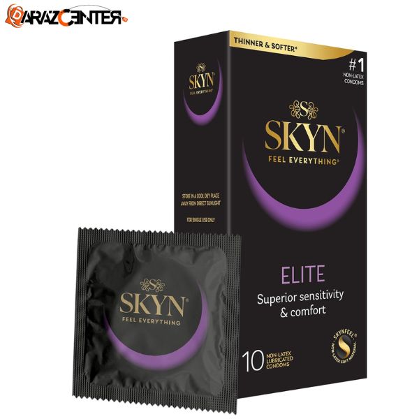 #1 Non Latex Condom SKYN Elite 10 Count | 03090007010 | DarazCenter.Pk