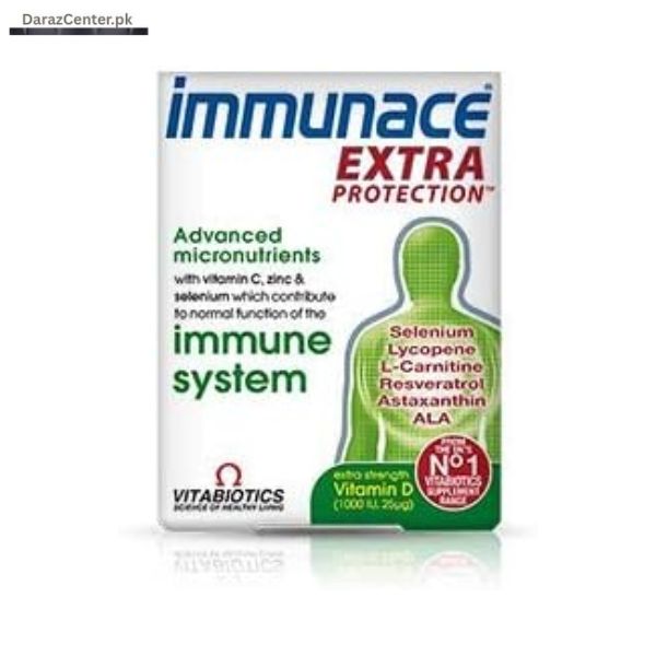 Immunace Extra Protection 30 Tablets | 03090007010 | DarazCenter.Pk