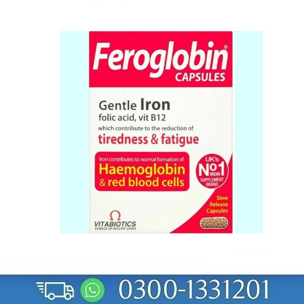  Feroglobin Capsules | 03001331201 | DarazCenter.Pk