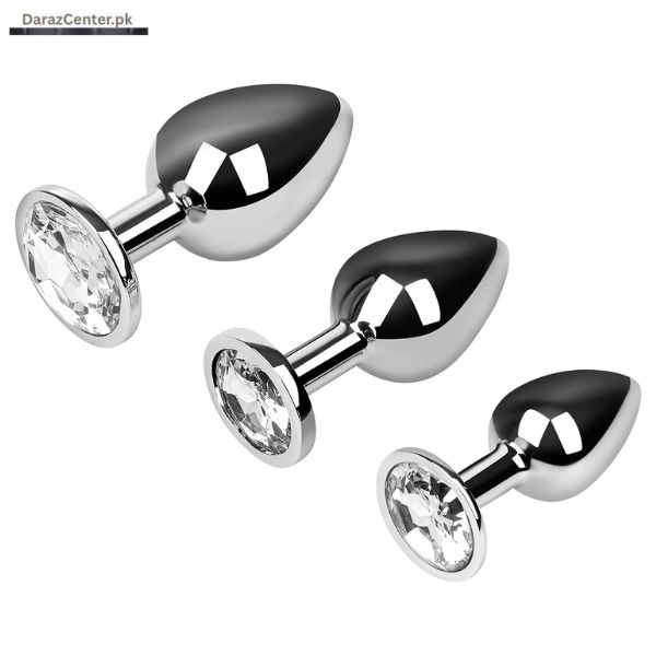 EIS Crystal Anal Plug Set of 3 | 03090007010 | DarazCenter.Pk