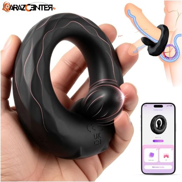 Bulb Flexible Vibrating Cock Penis Ring | 03090007010 | DarazCenter.Pk