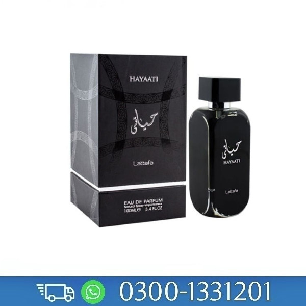 Lattafa Hayaati Black Eau De Parfum In Pakistan | 03001331201 | DarazCenter.Pk