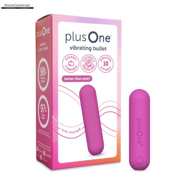 plusOne Waterproof & Rechargeable Bullet Vibrating | 03090007010 | DarazCenter.Pk