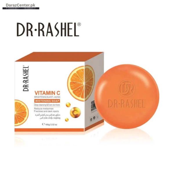 Dr Rashel Vitamin C Whitening Soap 100g | 03090007010 | DarazCenter.Pk