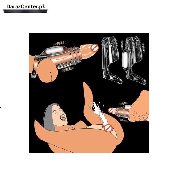 Penis Sleeve Vibrating Cock Ring  Pack of 2 Pakistan | 03090007010 | DarazCenter.Pk
