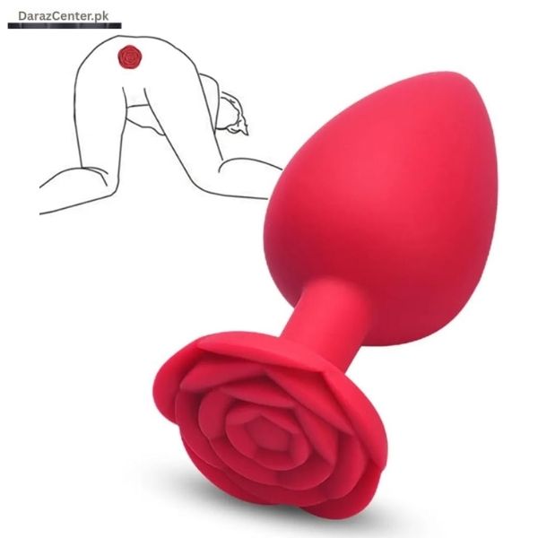 Anal Plug Butt Plug Rose Toy For Adults Women Men | 03090007010 | DarazCenter.Pk