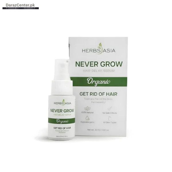 Never Grow Hair Delay Serum 30ml | 03090007010 | DarazCenter.Pk