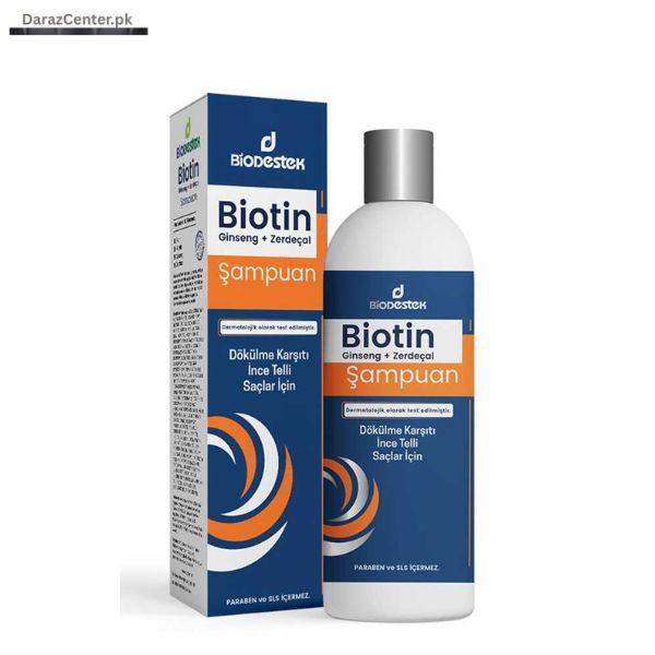 Biodestek Biotin Ginseng Turmeric Anti Loss Shampoo In Pakistan  | 03090007010 | DarazCenter.Pk
