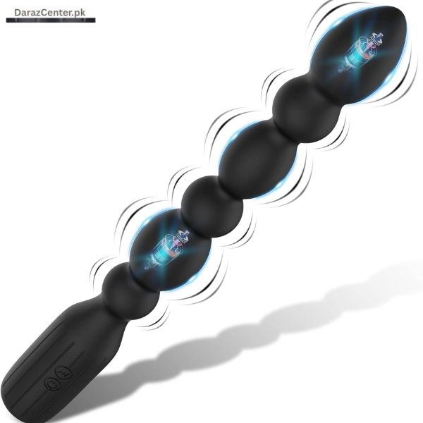 Multi Speed Vibrating Anal Beads Butt Plug Adult | 03090007010 | DarazCenter.Pk