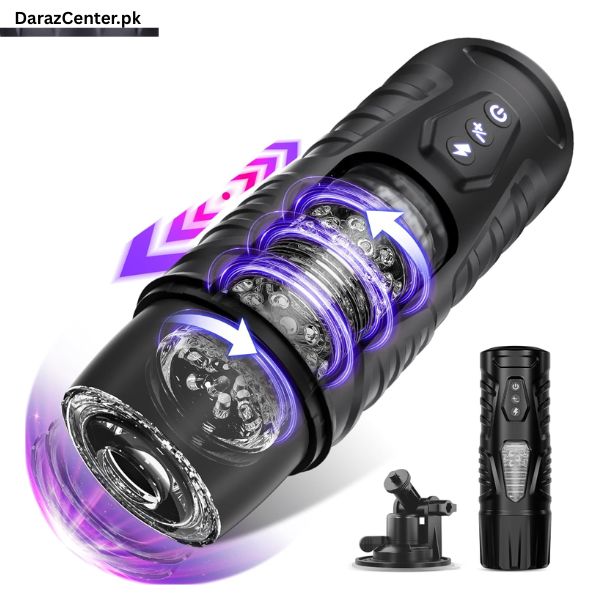 Buy Automatic Male Masturbator with 7 Thrusting Rotating Mode | 03090007096 | DarazCenter.Pk