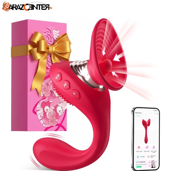 Rose Toy with Clitoral Suction & Vibration Modes | 03090007010 | DarazCenter.Pk