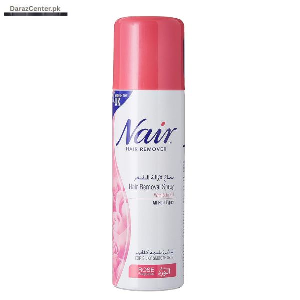 Nair Hair Removal Spray Rose 200ml | 03090007010 | DarazCenter.Pk