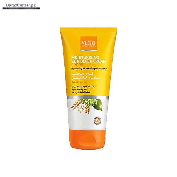 VLCC Moisturizing Sun Block Cream SPF 25 150 ml | 03090007010 | DarazCenter.Pk