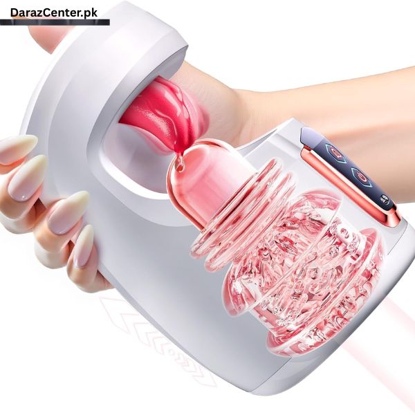 Masturbator Male Sex Toy with 10 Thrusting Sex Machine Stroker | 03090007096 | DarazCenter.Pk
