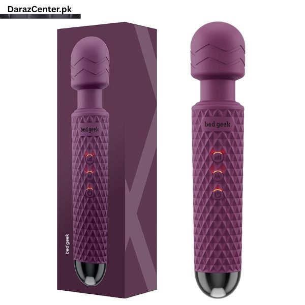 Bed Geek Handheld Cordless Personal Wand Massager | 03090007096 | DarazCenter.Pk