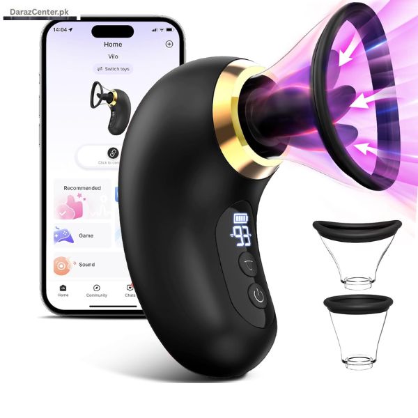 AI APP Rose Adult Sex Toys Sucking Vibrator | 03090007010 | DarazCenter.Pk