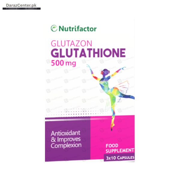 Glutazon Glutathione 500mg | 03090007010 | DarazCenter.Pk