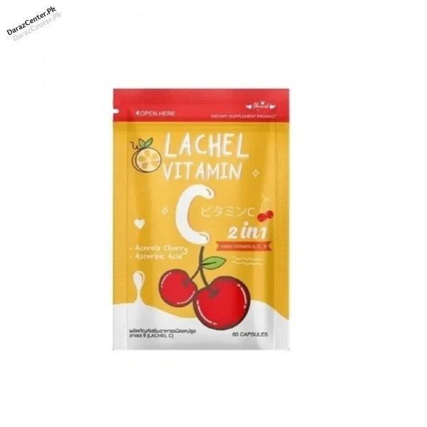 Lachel Vitamin C 2 In 1 60 Capsules In Pakistan | 03001331201 | DarazCenter.Pk