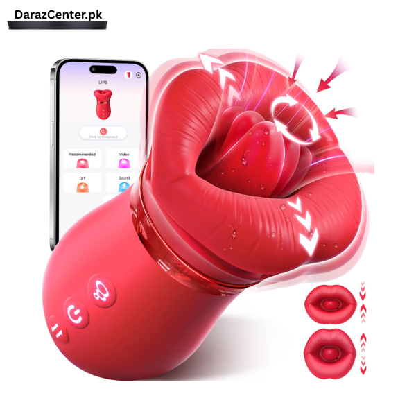 Sovokn 5 In 1 Mouth Sucking Vibrator Rose Sex Toy In Pakistan | 03090007010 | DarazCenter.Pk