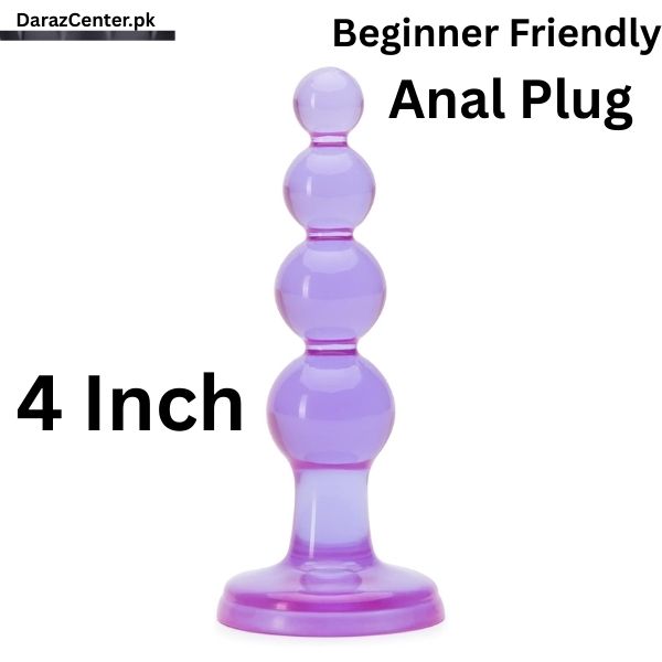 Lovehoney Beaded Butt Plug 4 Inch Beginner Friendly Anal Plug | 03038607180 | DarazCenter.Pk