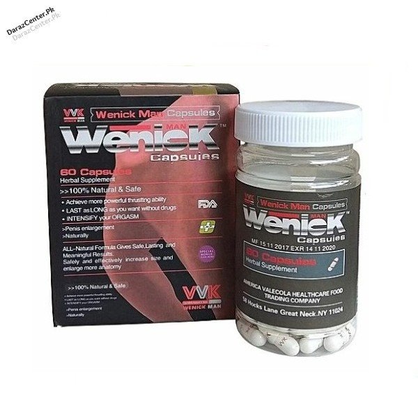 Wenick 60 Capsule In Pakistan | 03090007010 | DarazCenter.Pk