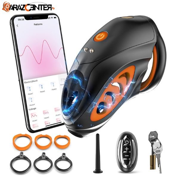 Electric Shock Chastity Cage Sex Toys | 03090007010 | DarazCenter.Pk