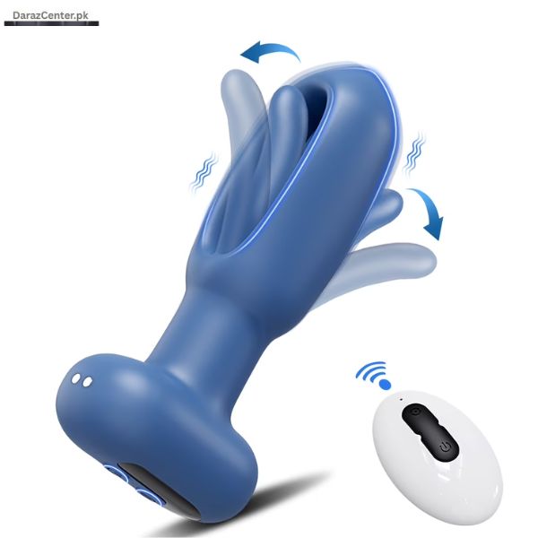 Butt Plug Vibrating Silicone Anal Sex Toy | 03090007010 | DarazCenter.Pk