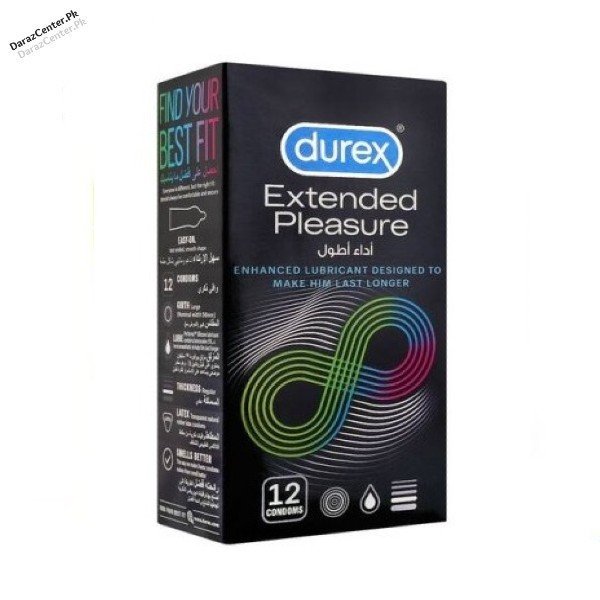 Durex Extended Pleasure Condoms In Pakistan | 03001331201 | DarazCenter.Pk