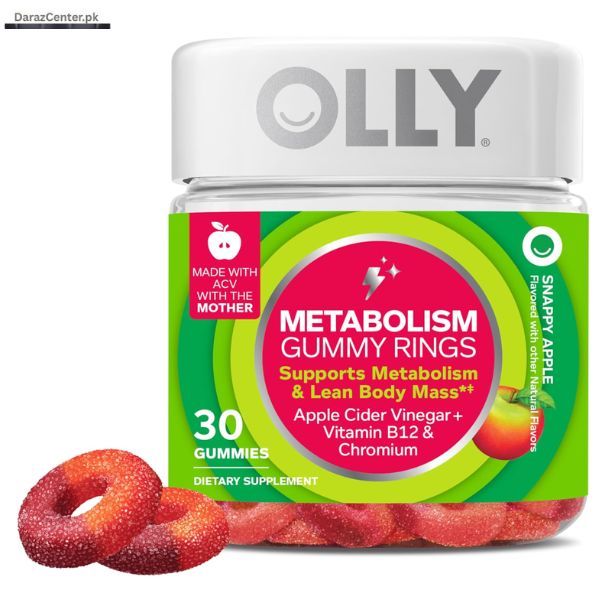 OLLY Metabolism Gummy Rings | 03090007010 | DarazCenter.Pk