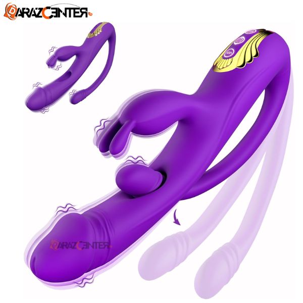 Rabbit Dildo Vibrator Sex Toys for Women | 03090007010 | DarazCenter.Pk