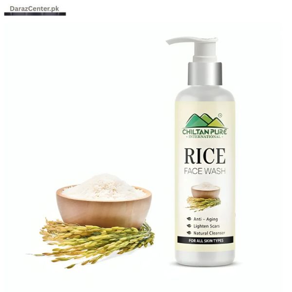 Rice Face Wash Acts as a Natural Cleanser | 03090007010 | DarazCenter.Pk